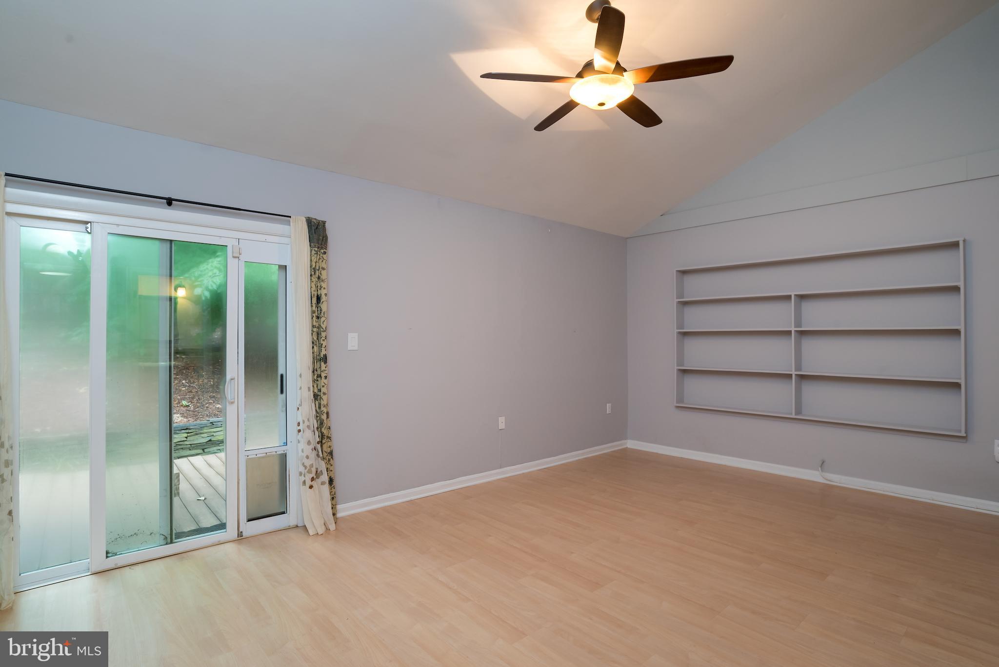 5941 Hall Street Springfield, VA 22152 - Photo 23 of 35 Master bedroom with sliding glass door to backyard