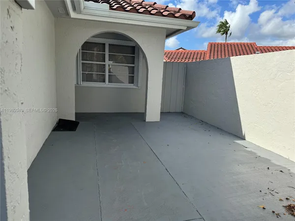 a view of front door of a house