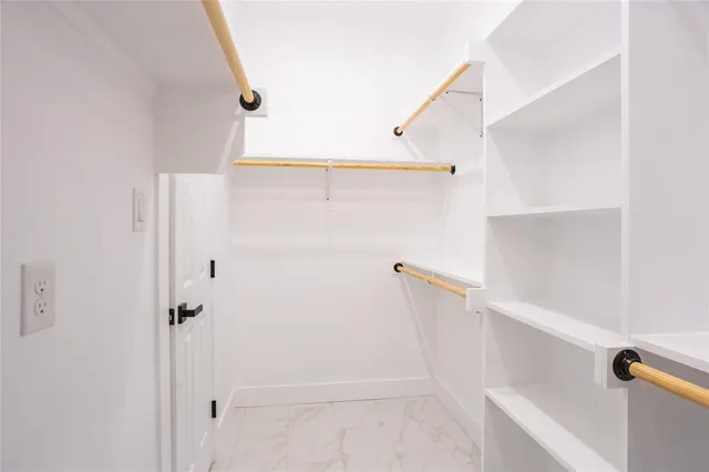 a view of walk in closet