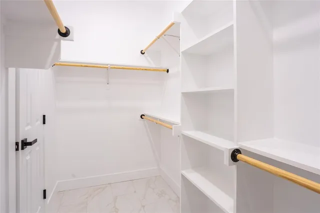 a view of walk in closet