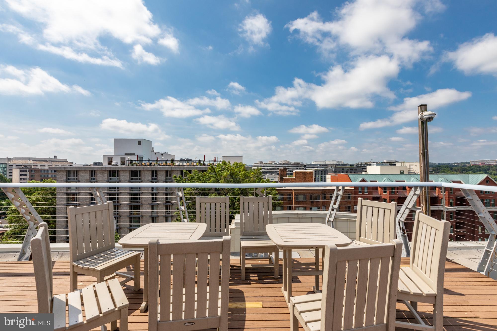 2515 K Street Northwest, Unit 611 Washington, DC 20037 - Photo 15 of 20 Rooftop with fantastic city views