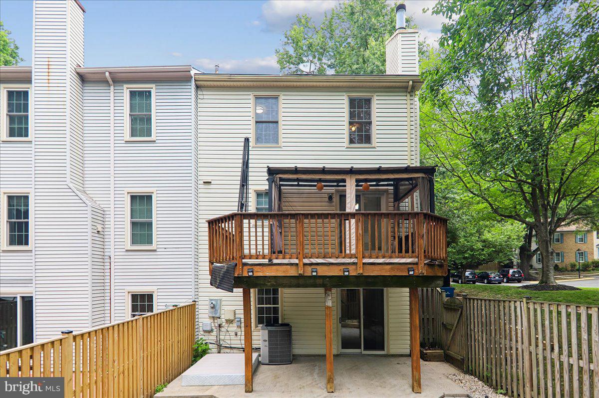 7408 Spring Tree Drive Springfield, VA 22153 - Photo 37 of 48 Charming backyard retreat with deck.