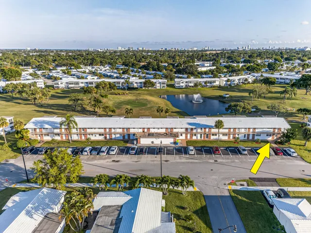 a view of a city and ocean view