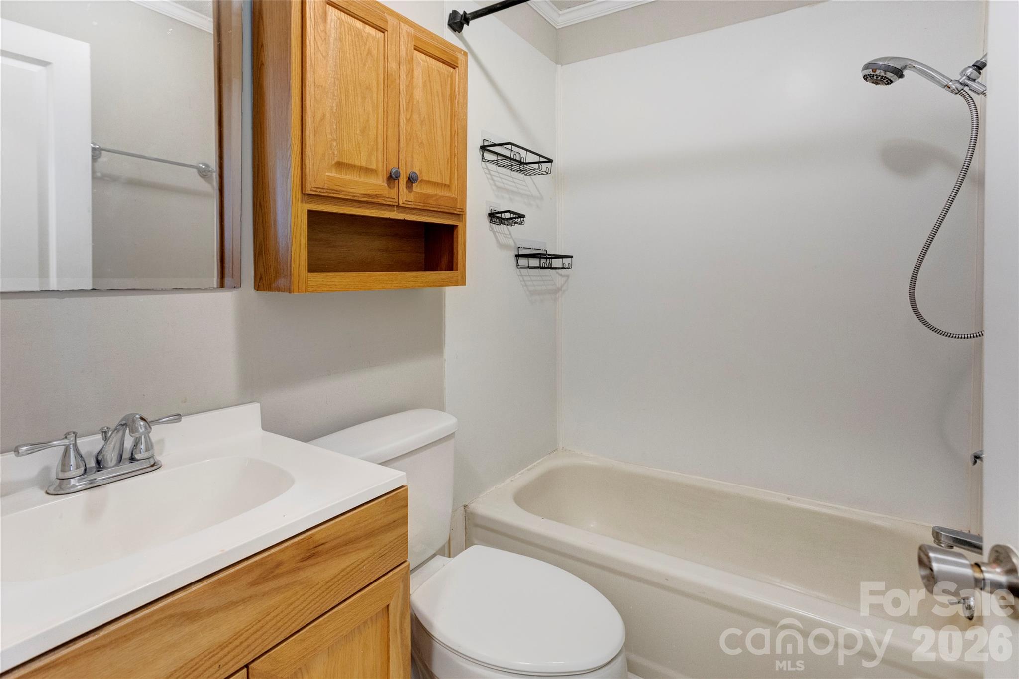455 Rimer Road Salisbury, NC 28146 - Photo 11 of 22 a bathroom with a granite countertop sink toilet and shower