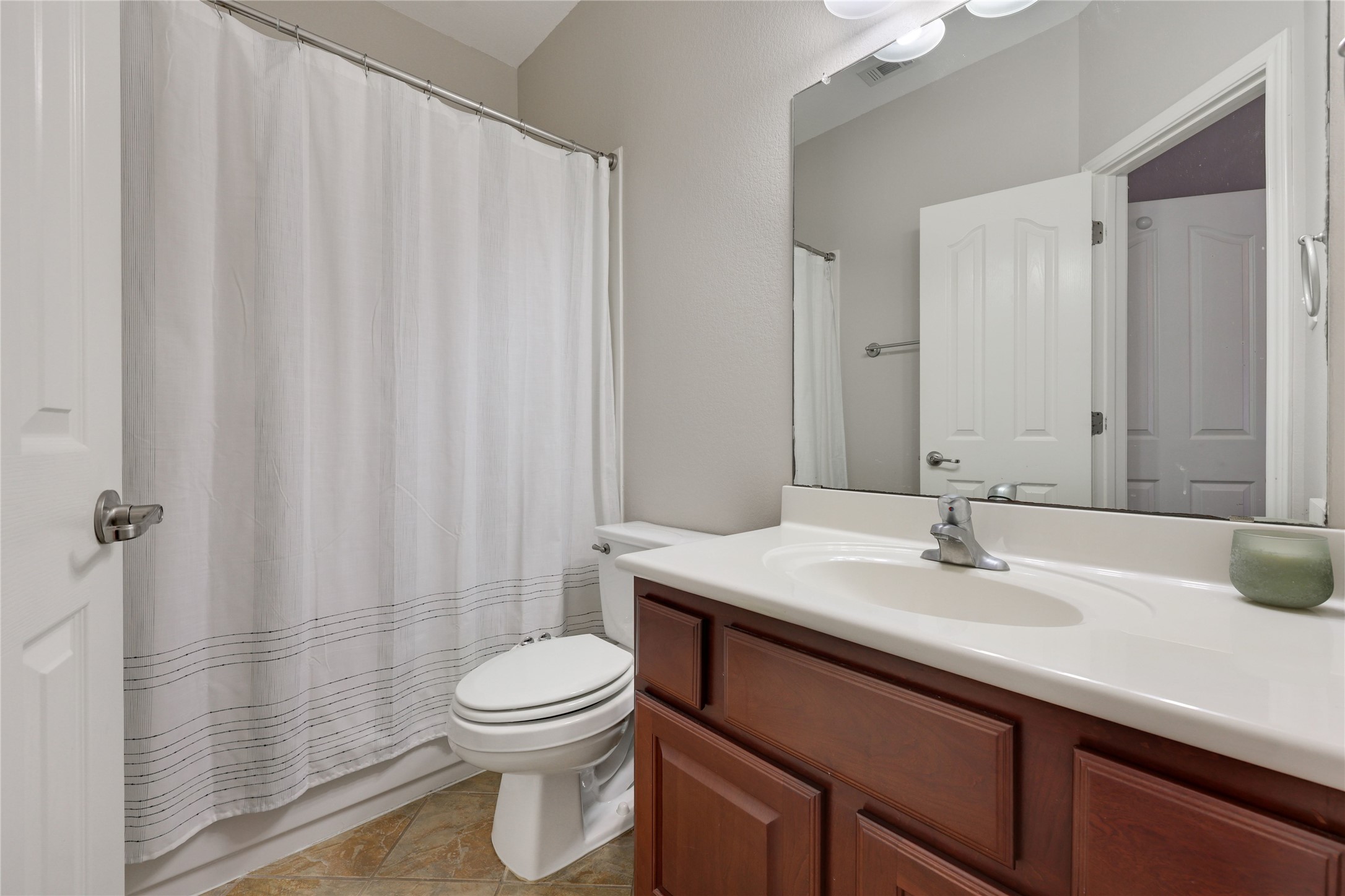 433 Ridgetop Bend Cedar Park, TX 78613 - Photo 32 of 34 Full bathroom featuring vanity and toilet
