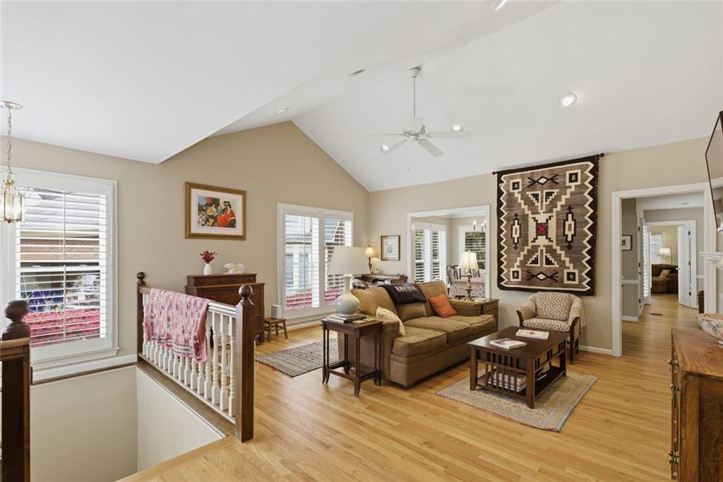 3269 Embry Downs Court Atlanta, GA 30340 - Photo 7 of 38 a living room with furniture and wooden floor