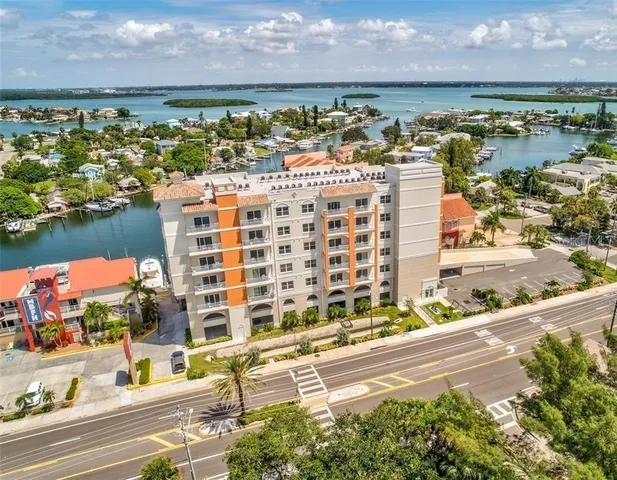 a view of building with yard