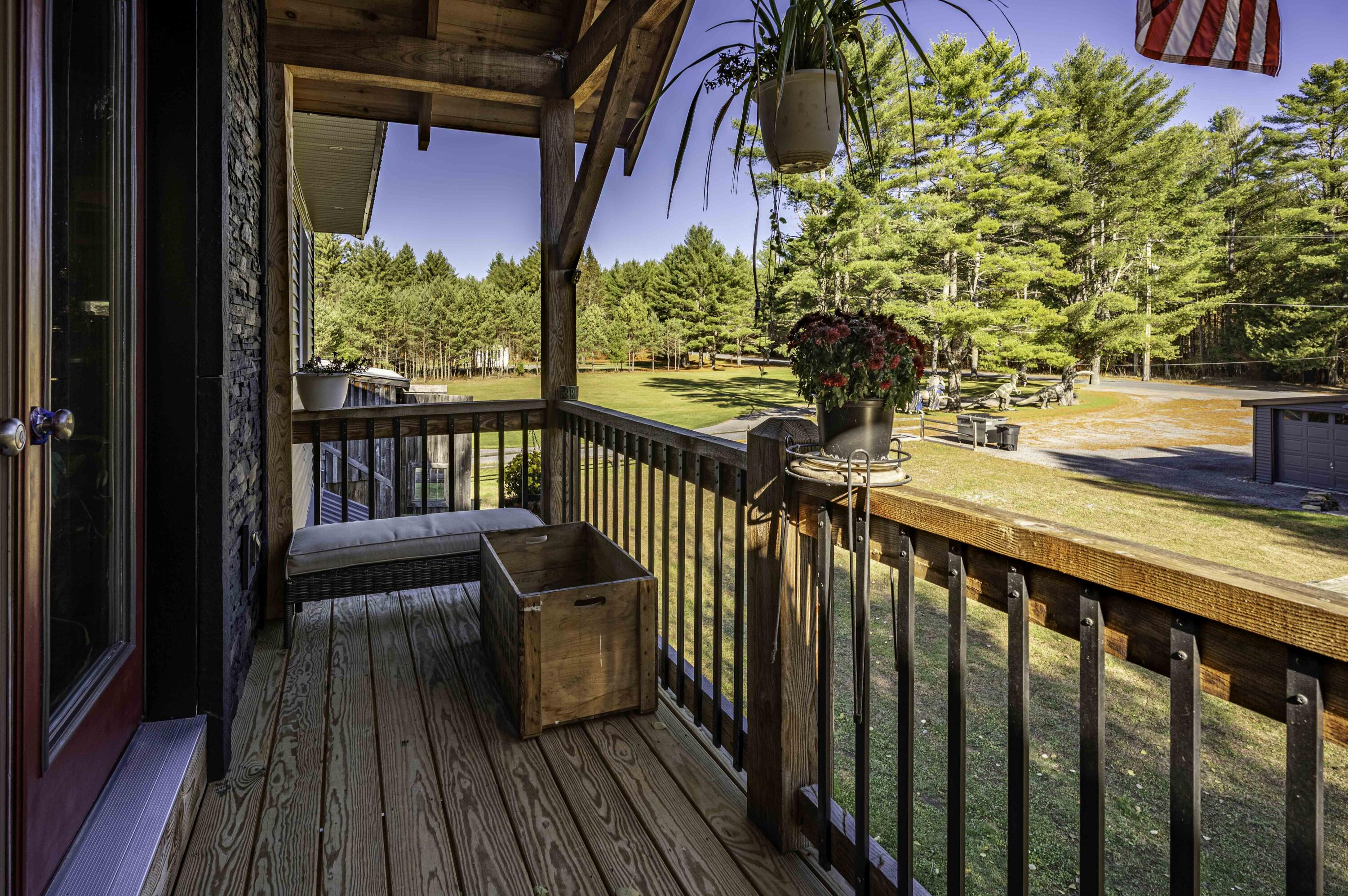 5581 Partridgeville Road Brantingham, NY 13312 - Photo 19 of 49 Front Balcony