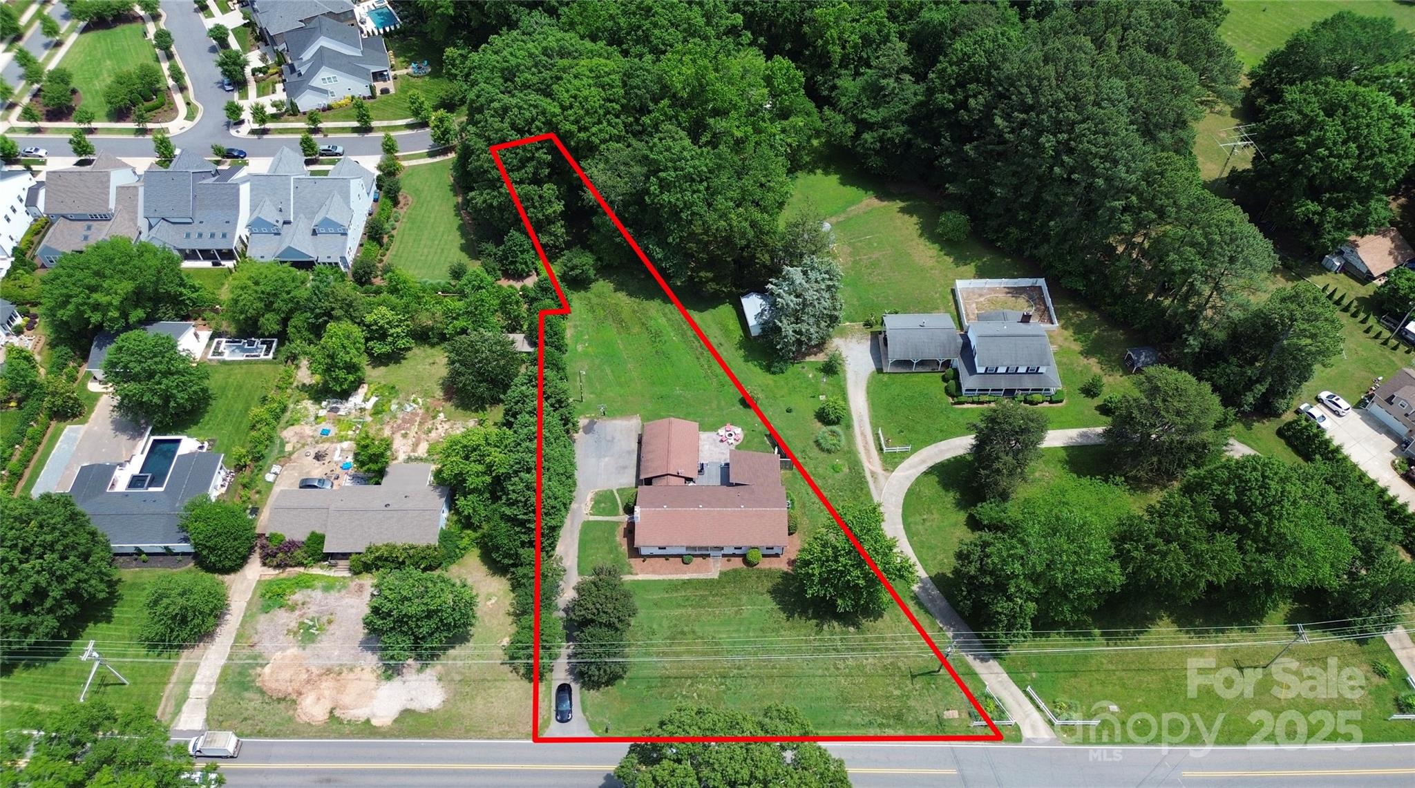 9808 Washam Potts Road Cornelius, NC 28031 - Photo 3 of 43 an aerial view of a