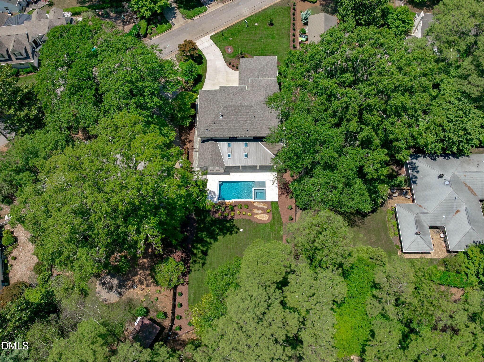 1718 Piccadilly Lane Raleigh, NC 27608 - Photo 57 of 60 Aerial-6