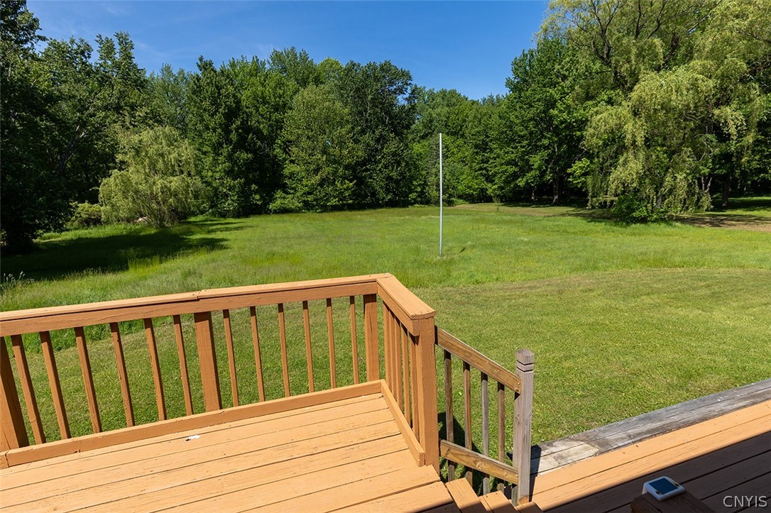 927 Marsh Mill Road Sullivan, NY 13082 - Photo 21 of 28 back deck and backyard