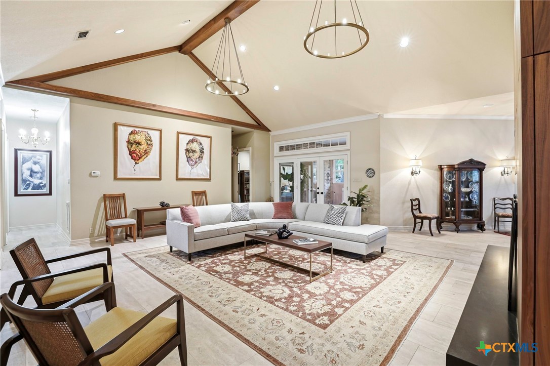 21759 Forest Waters Circle Garden Ridge, TX 78266 - Photo 5 of 30 a living room with furniture and wooden floor