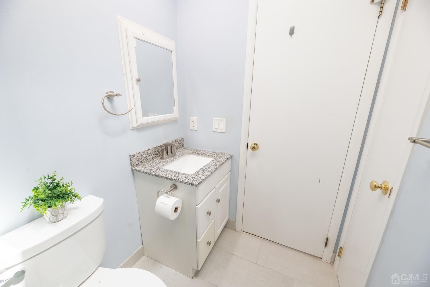 4602 Stonehedge Road Edison, NJ 08820 - Photo 72 of 87 a bathroom with a sink toilet and mirror