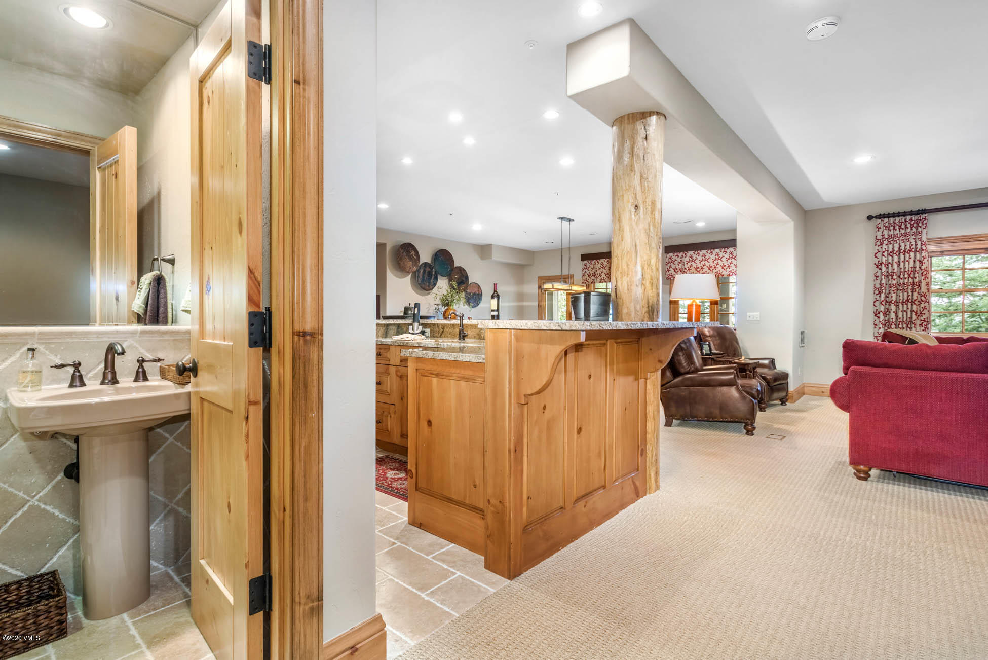 36 Fairway Lane Edwards, CO 81632 - Photo 34 of 37 a kitchen with sink a refrigerator and cabinets