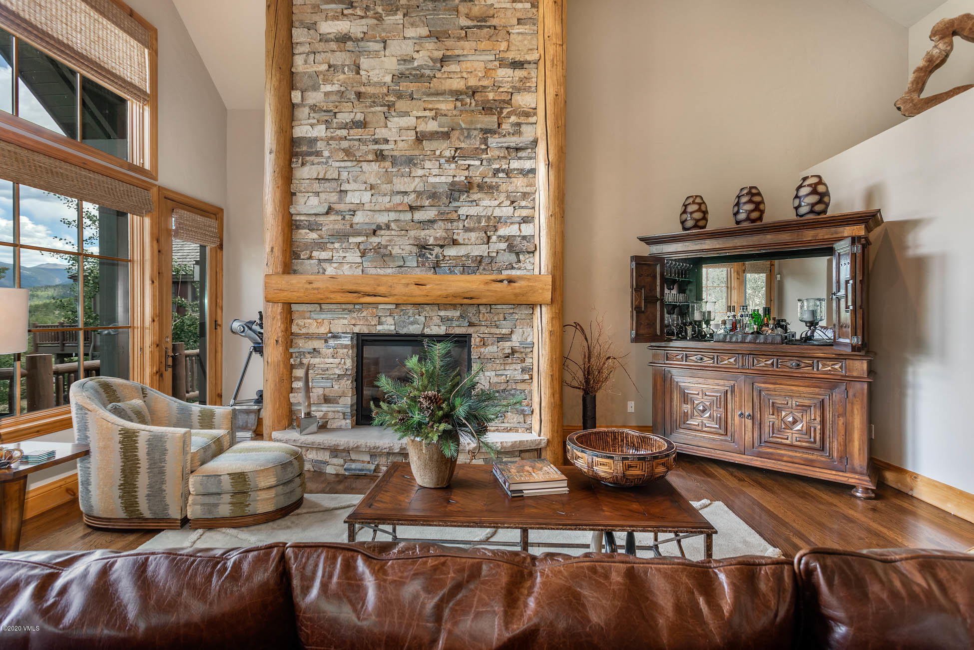 36 Fairway Lane Edwards, CO 81632 - Photo 6 of 37 a living room with furniture and a fireplace