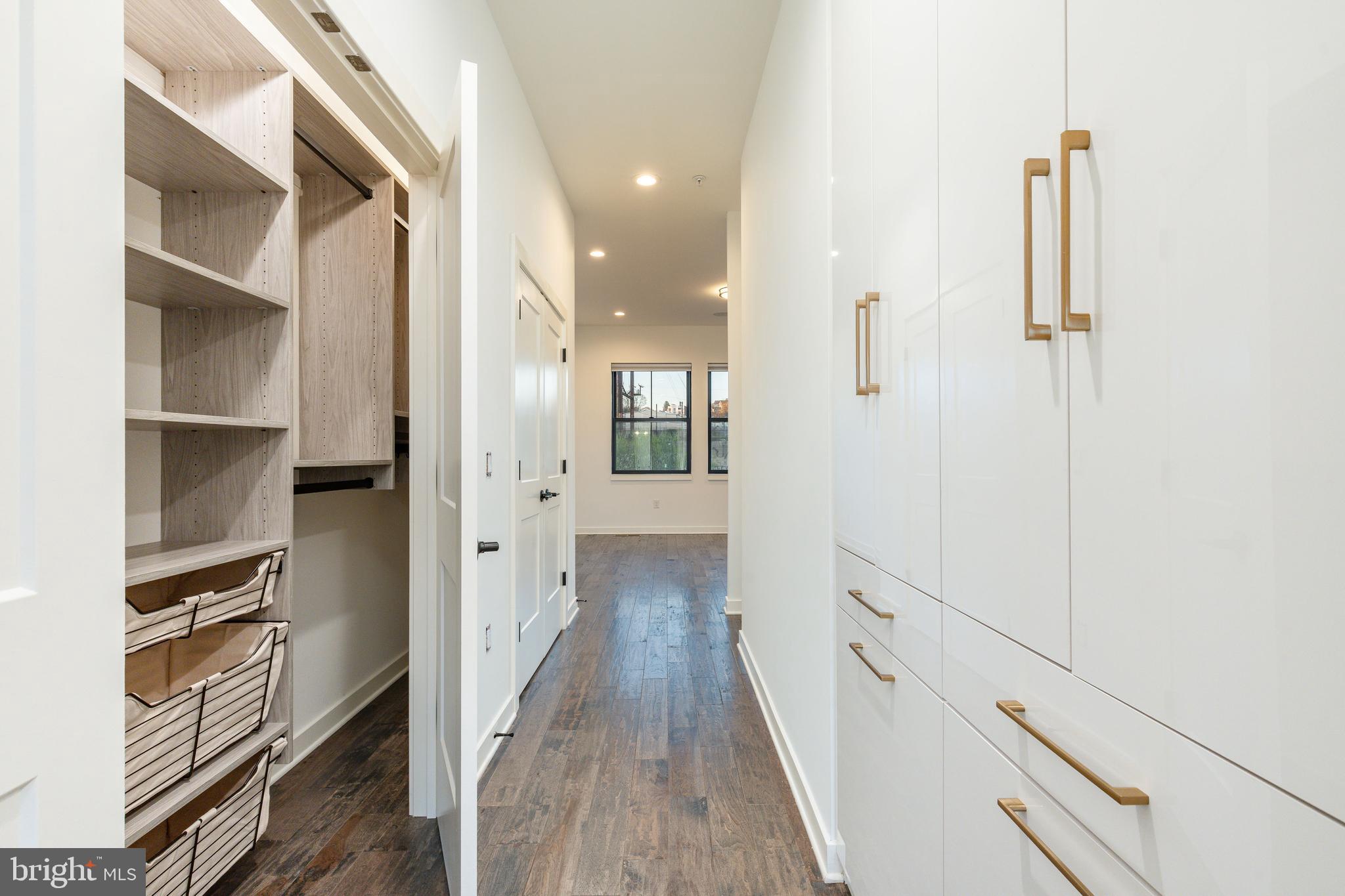 4523 Riverside Way Philadelphia, PA 19127 - Photo 34 of 50 a view of a hallway with wooden floor