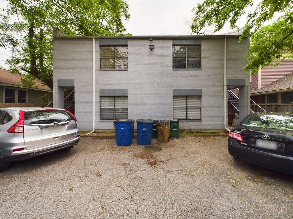 4111 Speedway, Unit 1 Austin, TX 78751 - Photo 12 of 14 a view of a car park in front of house