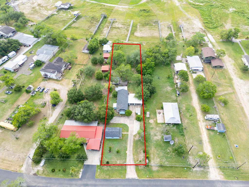 119 Century Drive Mathis, TX 78368 - Photo 37 of 38 a aerial view of residential houses with outdoor space
