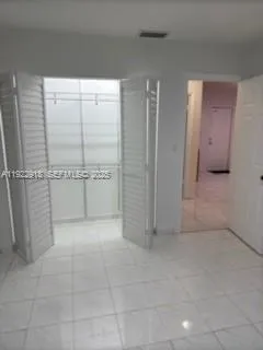 a view of empty room