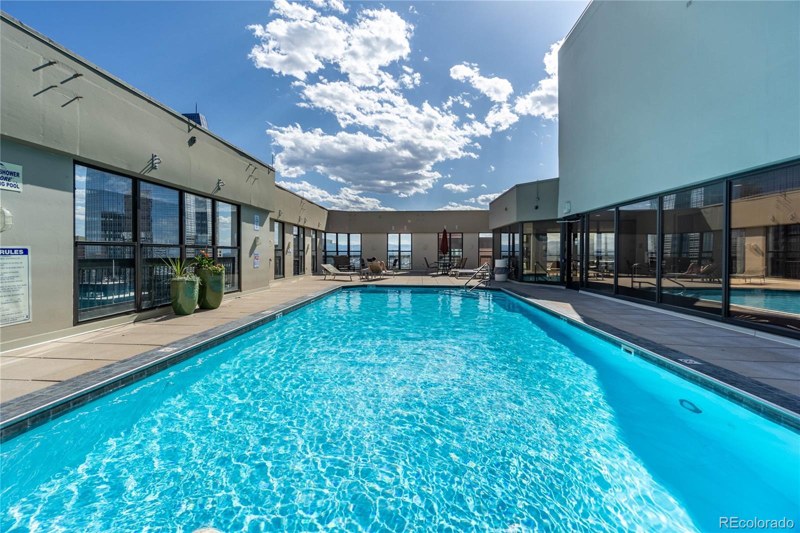 1625 Larimer Street, Unit 905 Denver, CO 80202 - Photo 7 of 12 a swimming pool with outdoor space