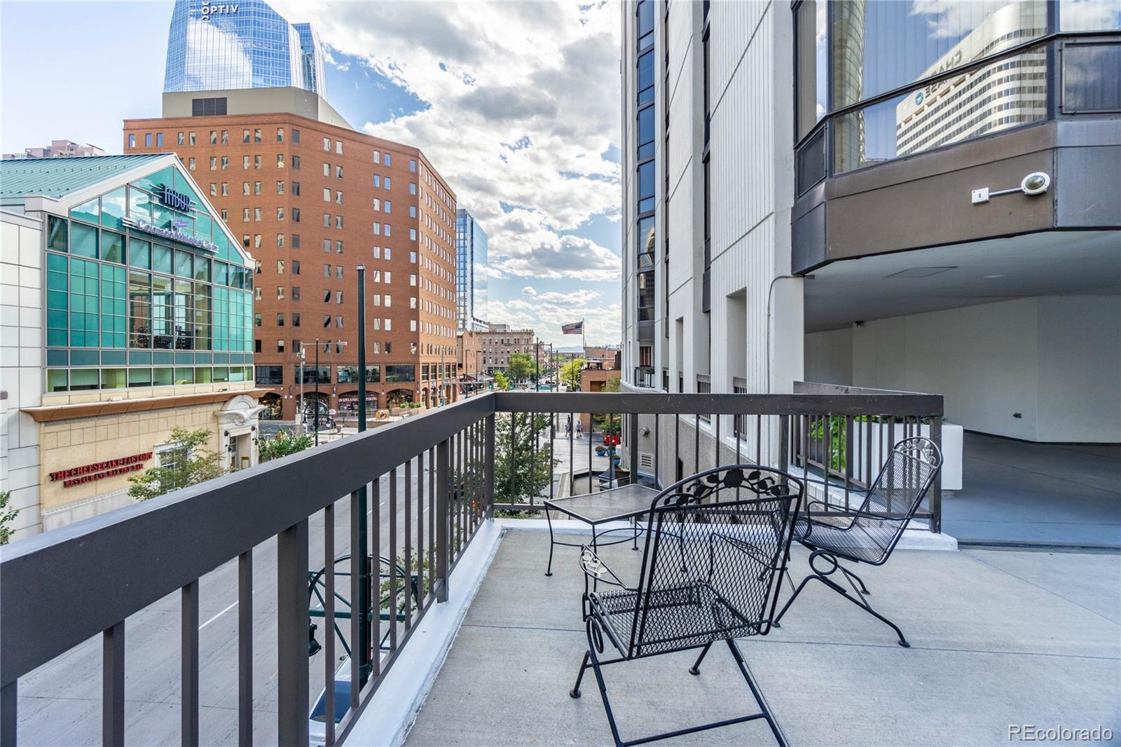1625 Larimer Street, Unit 905 Denver, CO 80202 - Photo 10 of 12 a view of balcony with furniture
