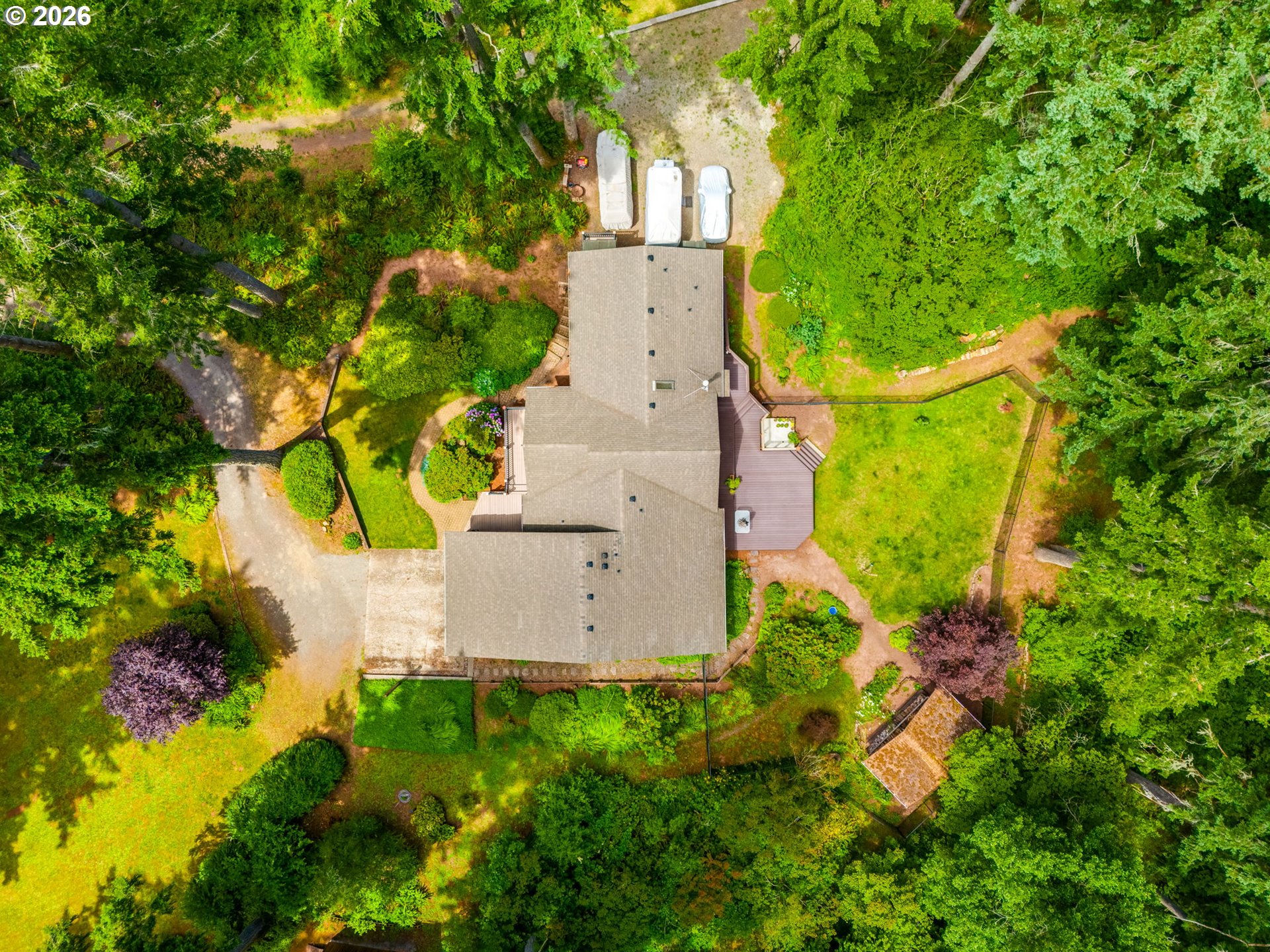 13212 Northeast Powell Road Brush Prairie, WA 98606 - Photo 44 of 48 Drone View/UAV