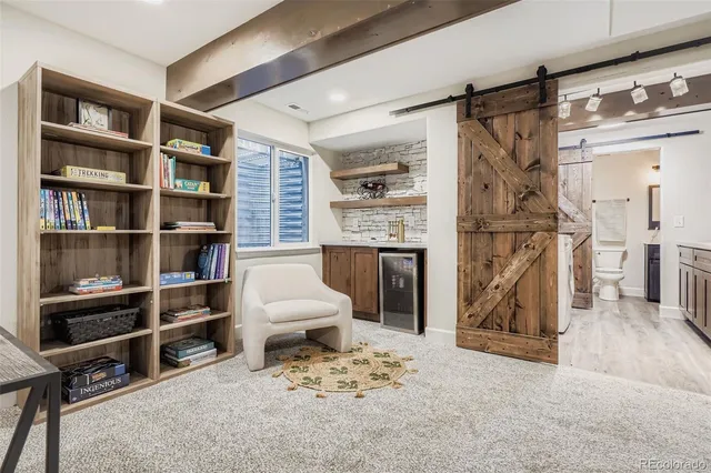 a view of a storage & utility room