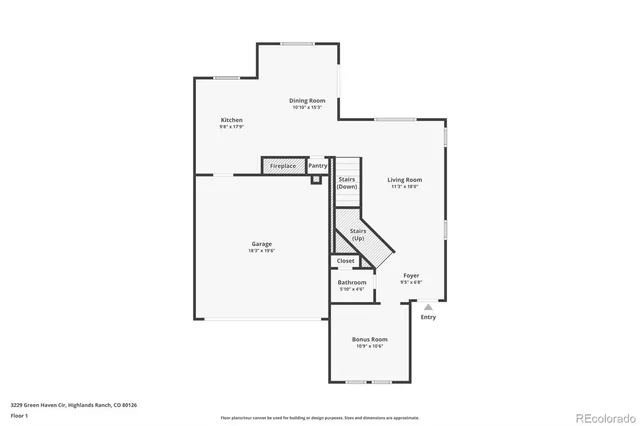 a picture of floor plan