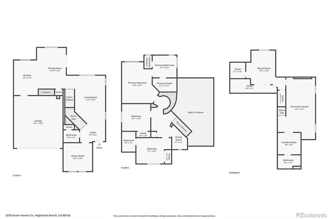 $635,000 | 3229 Green Haven Circle, Highlands Ranch, CO 80126