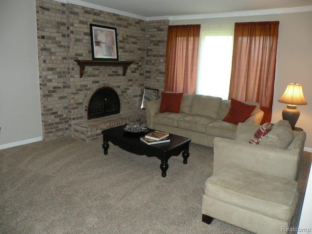45669 Drexel Road Canton, MI 48187 - Photo 9 of 20 Family Room with Fireplace
