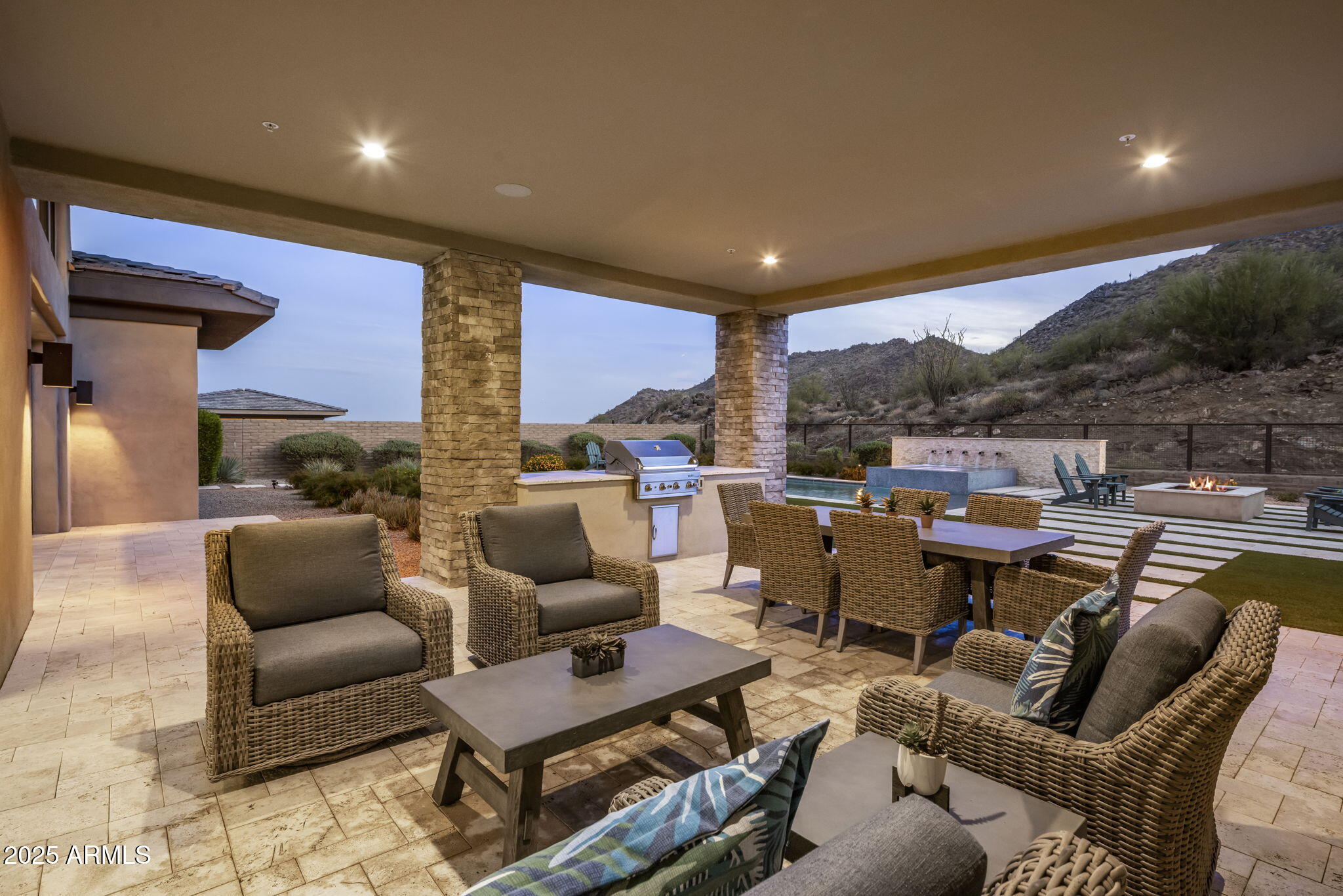 14122 Territory Trail Fountain Hills, AZ 85268 - Photo 32 of 46 a living room with furniture and a table