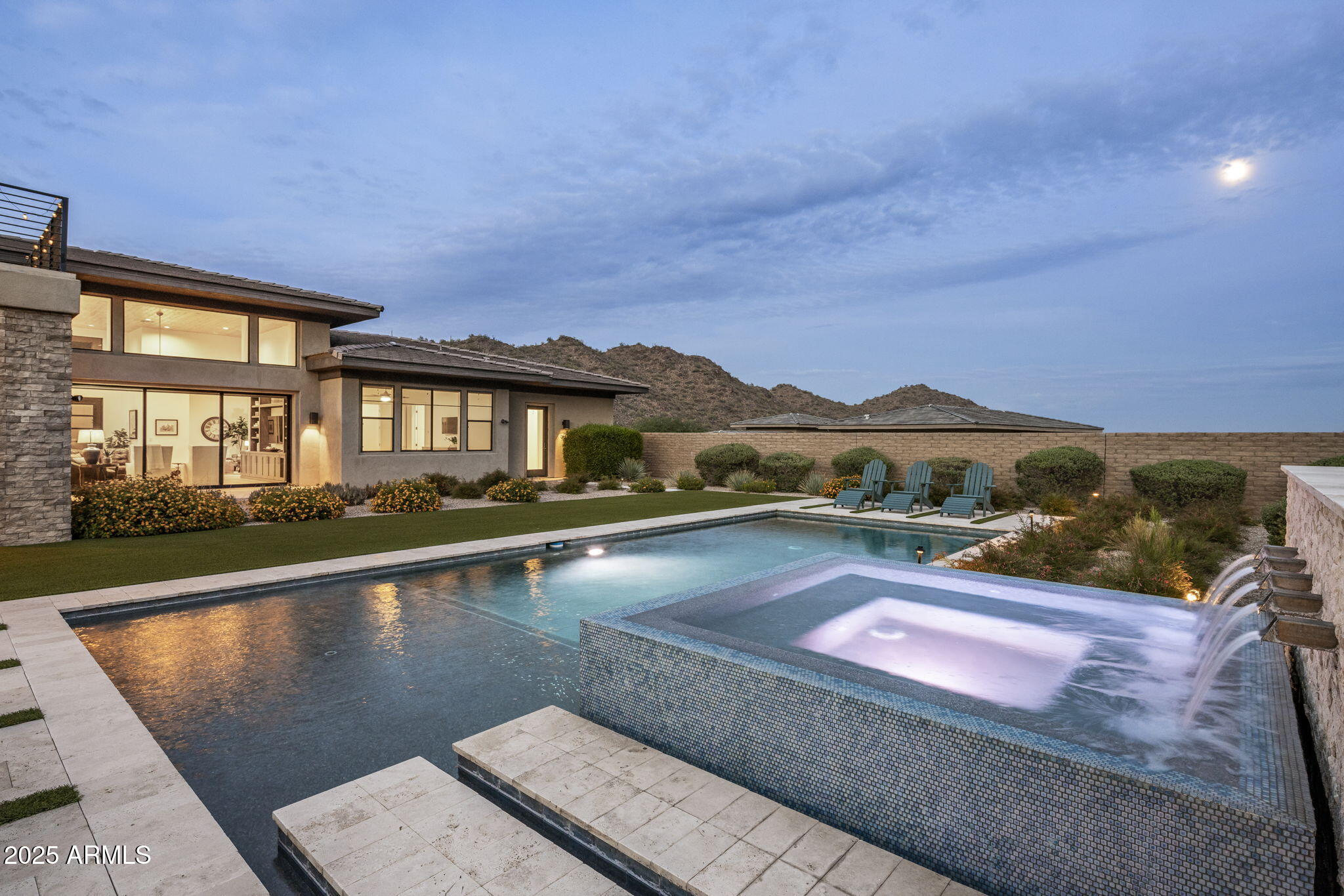 14122 Territory Trail Fountain Hills, AZ 85268 - Photo 35 of 46 a view of a house with pool and lake view