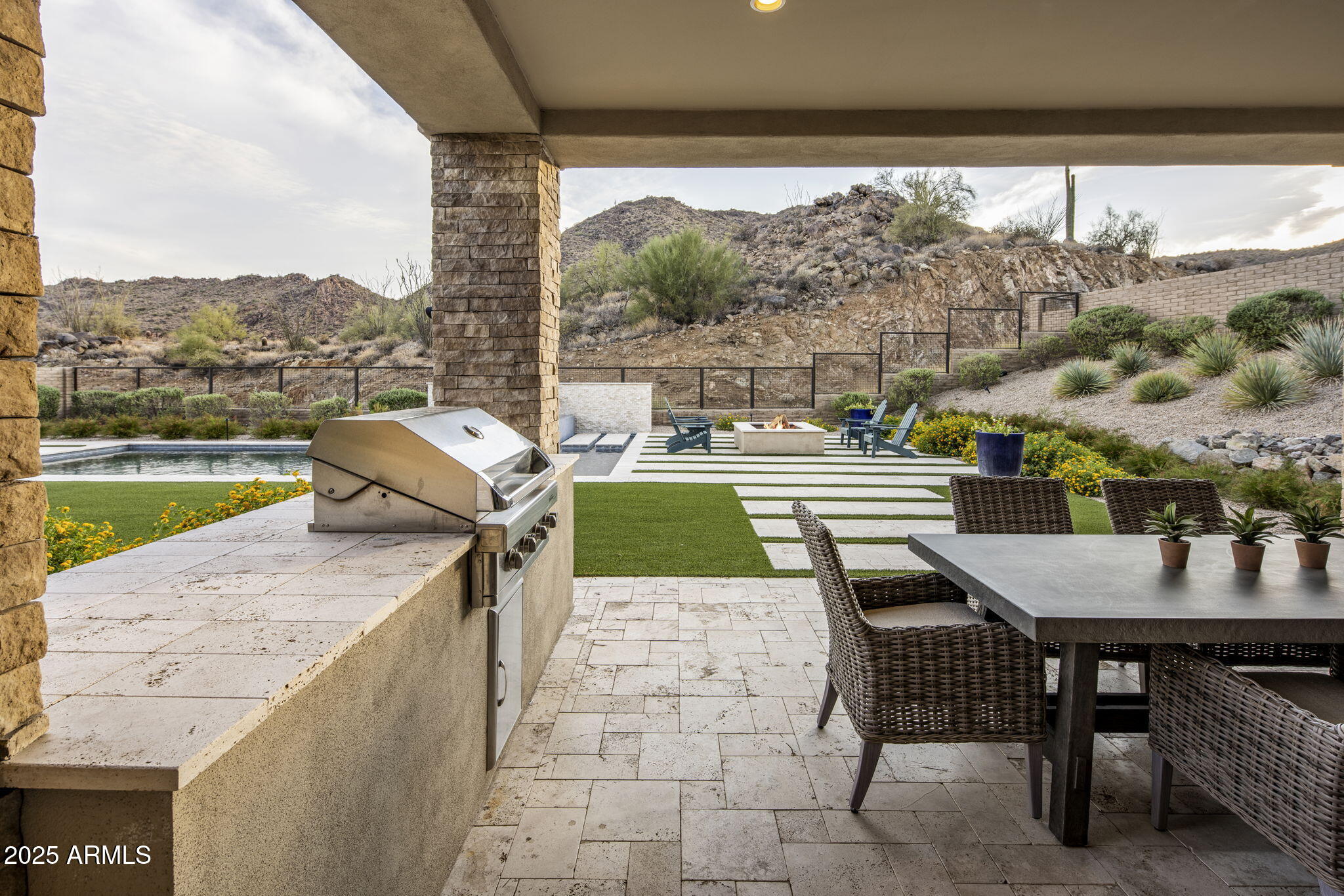 14122 Territory Trail Fountain Hills, AZ 85268 - Photo 41 of 46 a terrace with outdoor seating and city view