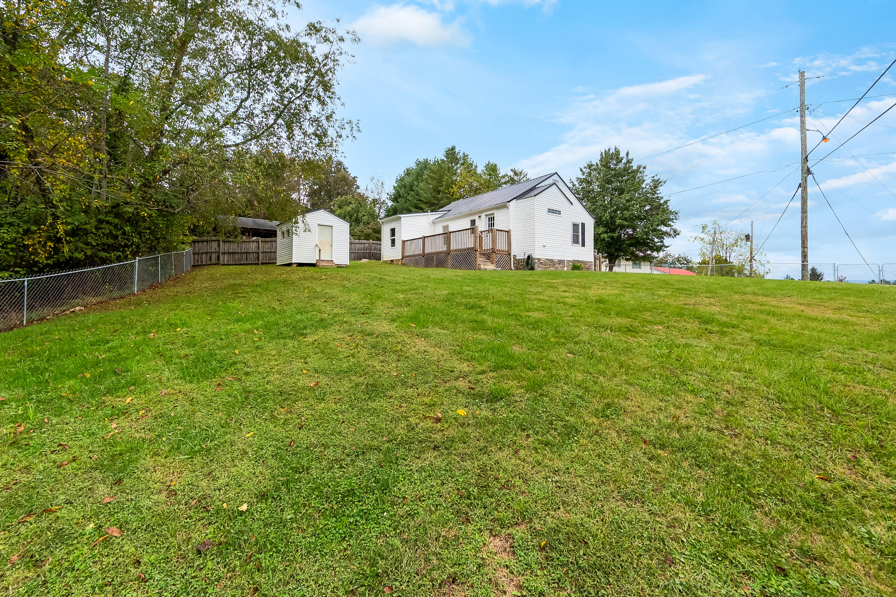 306 Lester Street Radford, VA 24141 - Photo 32 of 51 a front view of a house with a yard and trees