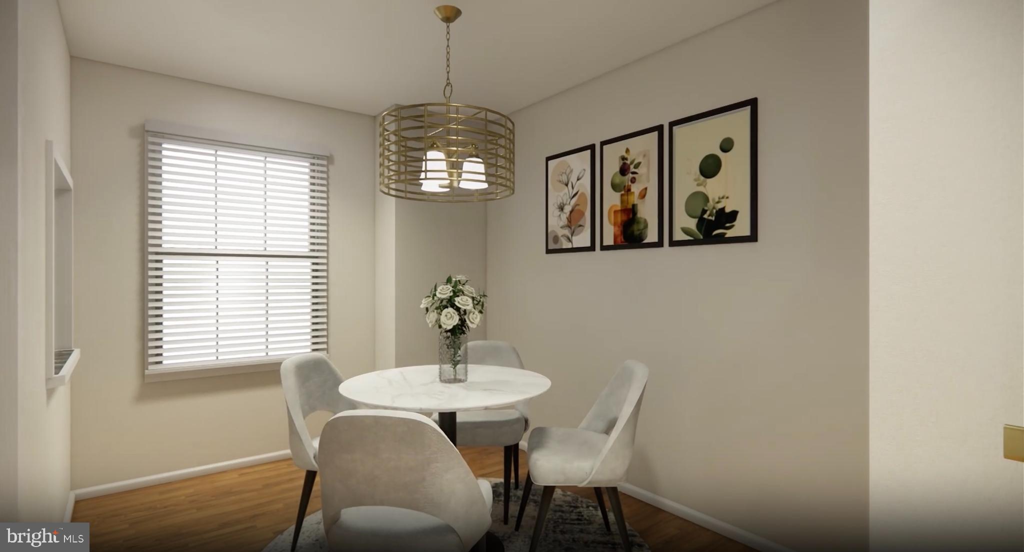 2213 Washington Avenue, Unit 101 Silver Spring, MD 20910 - Photo 4 of 25 a view of a dining room with furniture window and wooden floor