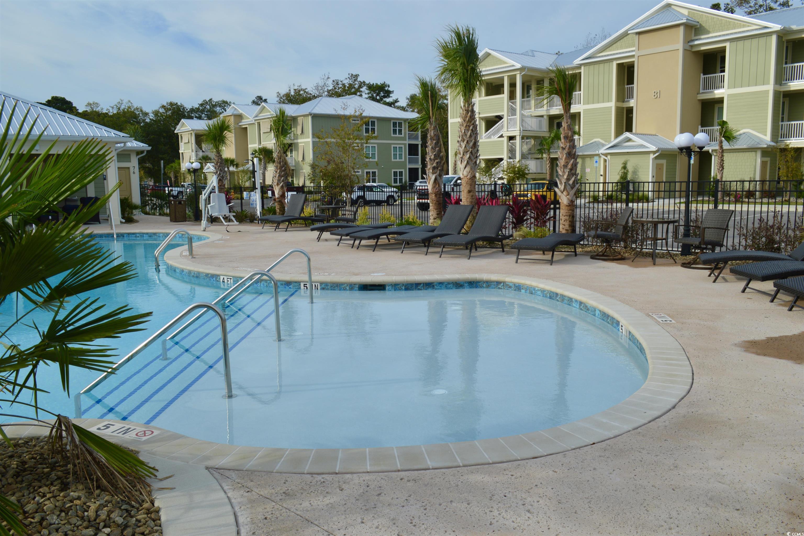 110 Hallandale Lane Murrells Inlet, SC 29576 - Photo 24 of 37 View of pool with a patio