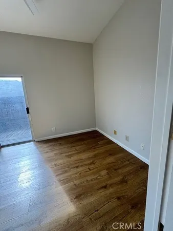 a view of empty room