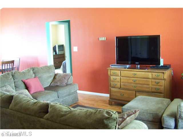 2200 Farrell Road Mebane, NC 27302 - Photo 2 of 13 Living Room. Nice open living area with cathedral ceiling