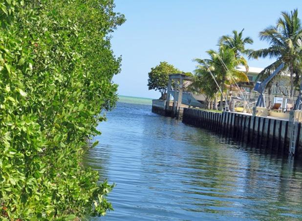 1207 Mockingbird Road Key Largo, FL 33037 - Photo 8 of 40 View Down Canal