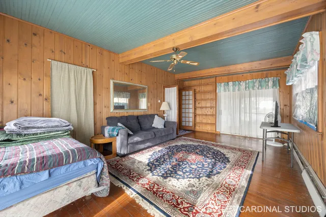 a kitchen with stainless steel appliances granite countertop a refrigerator and a stove