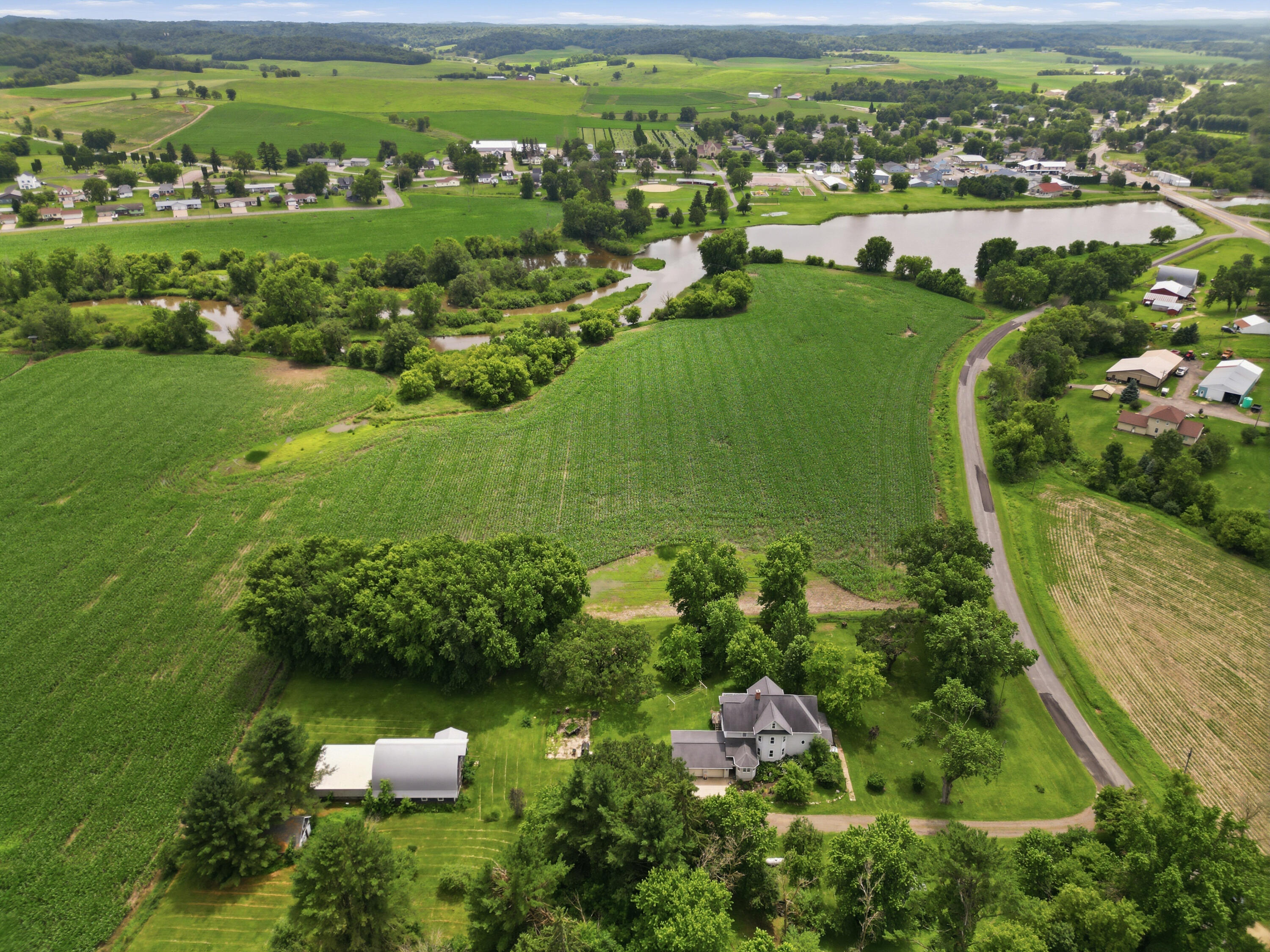 N40496 Christopherson Road Pigeon, WI 54758 - Photo 53 of 57 0A-Aerial-4-jpg