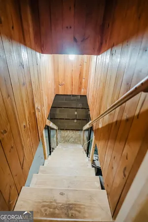 a view of under construction area and staircase