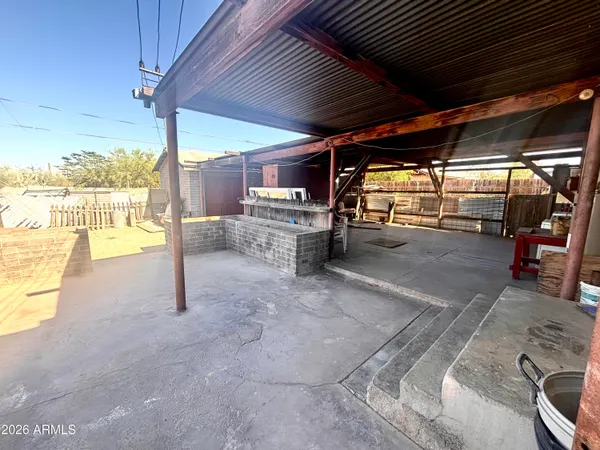 a view of storage and utility room