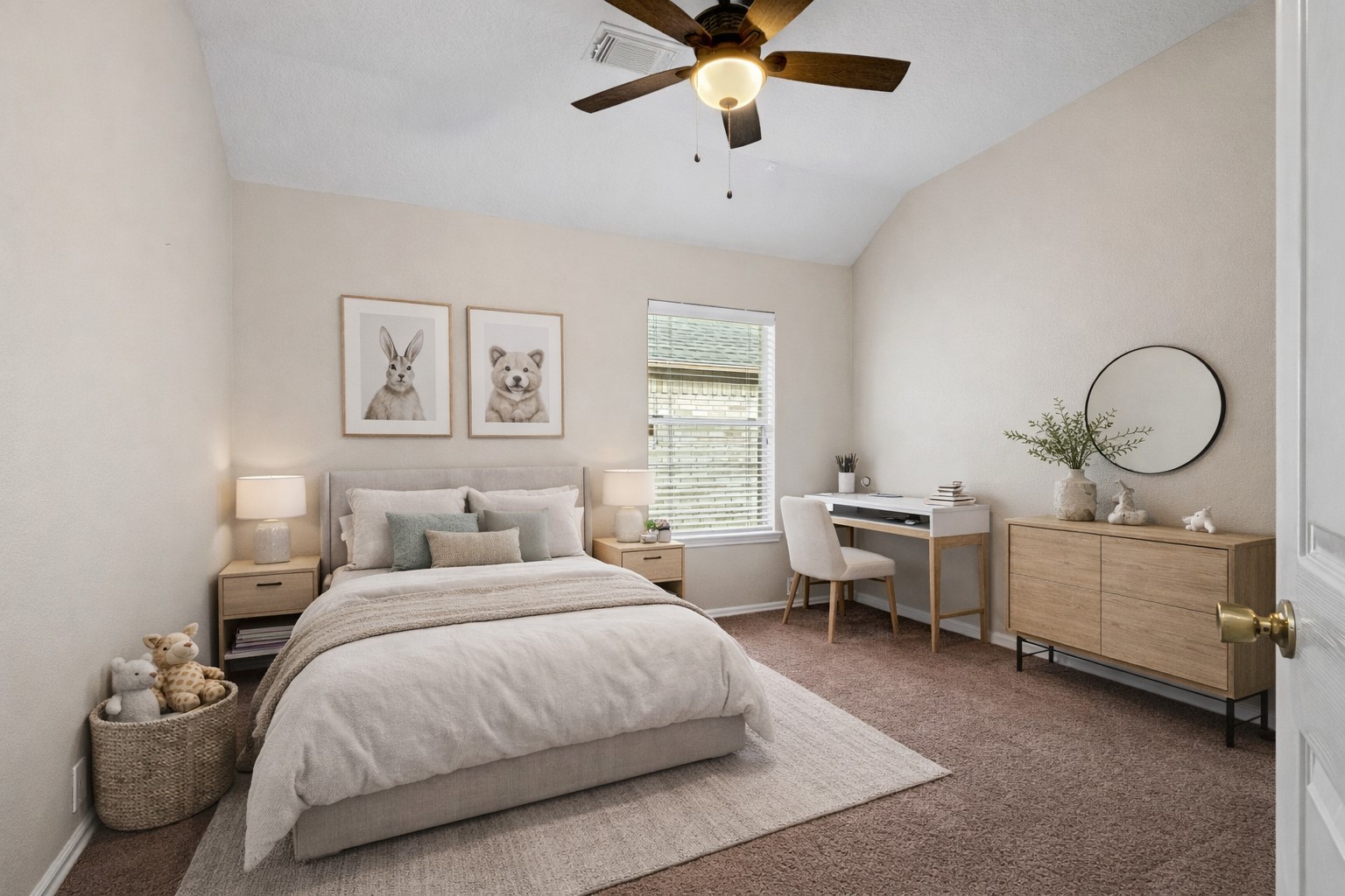 2218 Louetta Brook Lane Spring, TX 77388 - Photo 12 of 18 a bedroom with a bed and window