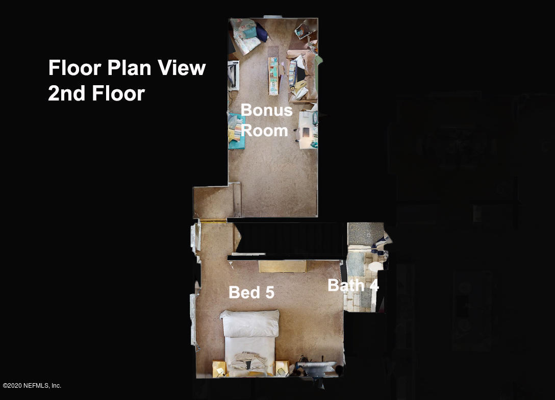 1821 Commodore Point Drive Fleming Island, FL 32003 - Photo 63 of 63 Floor Plan 2nd Floor