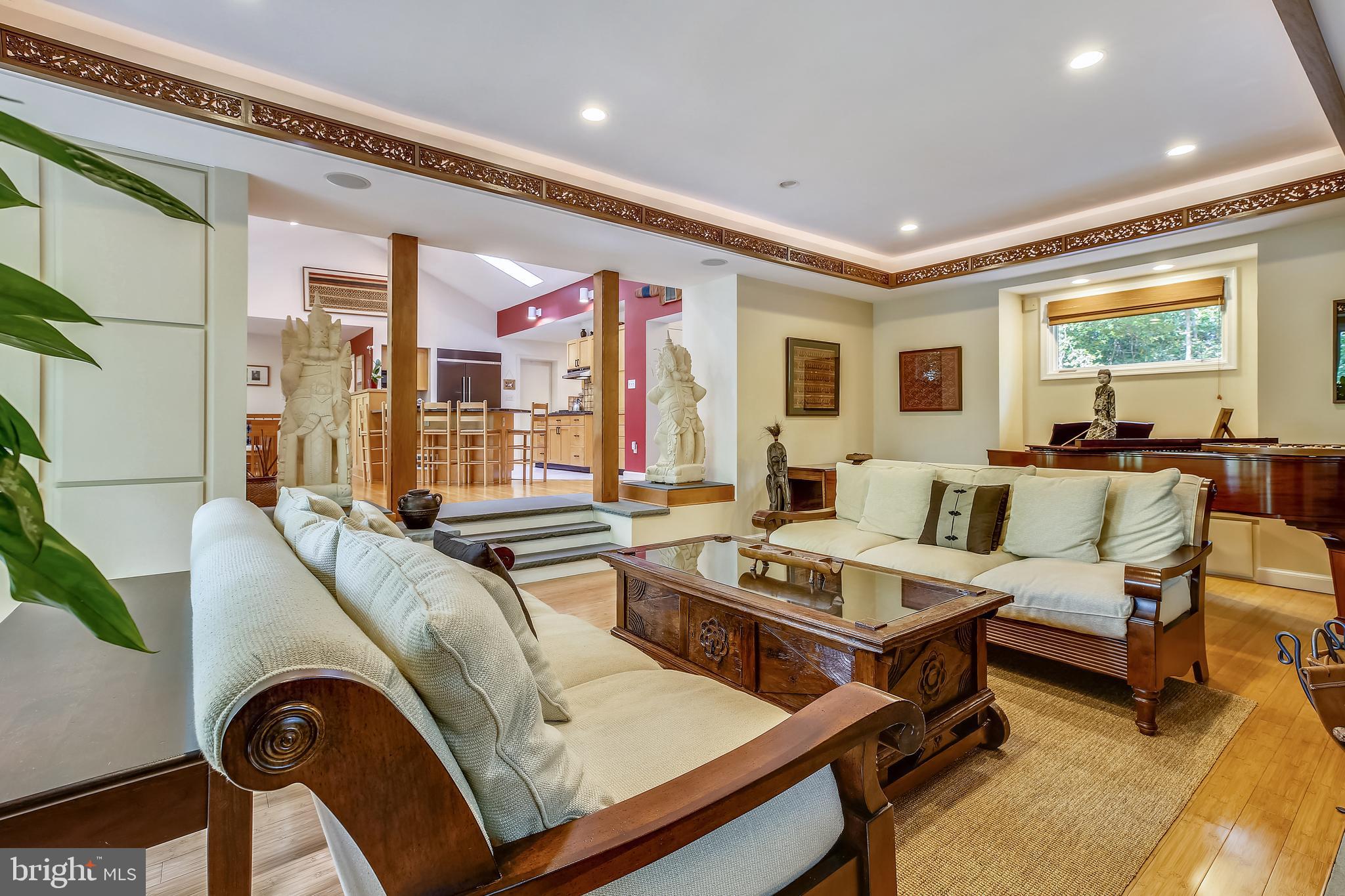 6517 Wiscasset Road Bethesda, MD 20816 - Photo 13 of 51 Attractive Living Room with Recessed Lighting