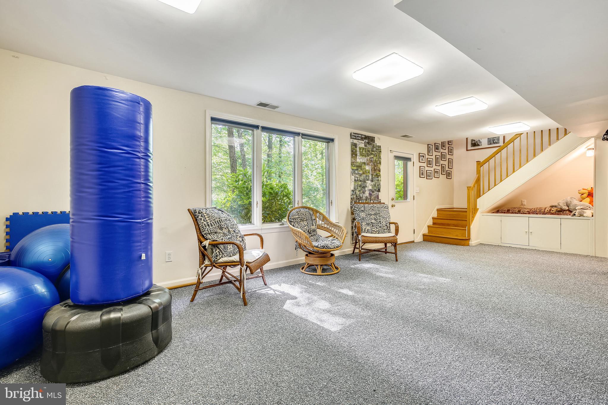 6517 Wiscasset Road Bethesda, MD 20816 - Photo 35 of 51 Walk-Out Recreation Room