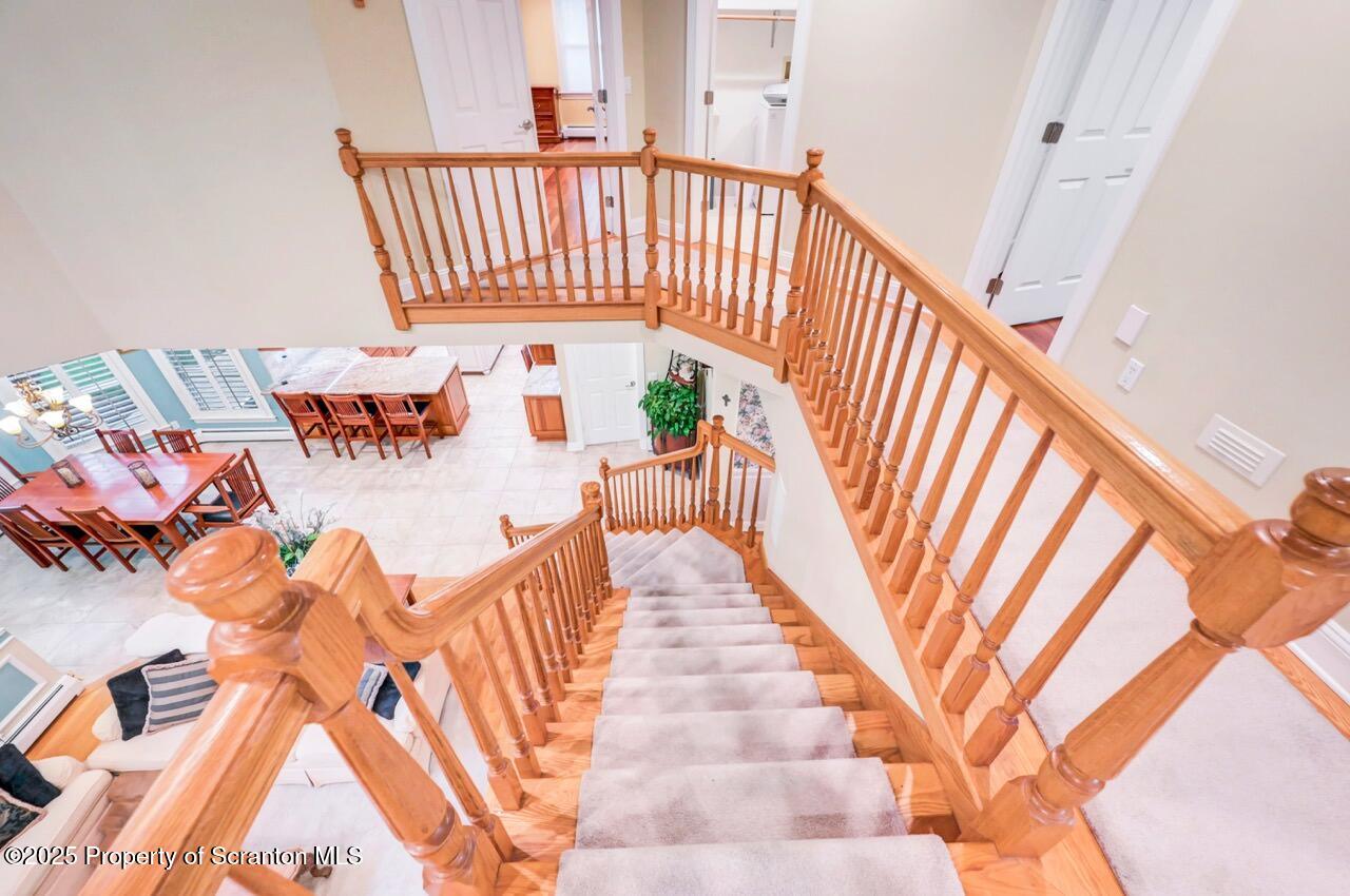 922 Old Logger Road Moscow, PA 18444 - Photo 46 of 93 a view of entryway with wooden floor
