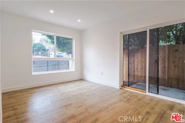 a view of livingroom with front door
