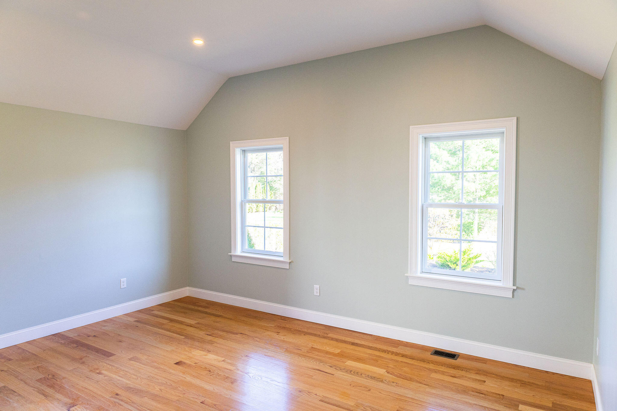 55 Blue Castle Drive Mashpee, MA 02649 - Photo 47 of 52 a view of an empty room with wooden floor and a window